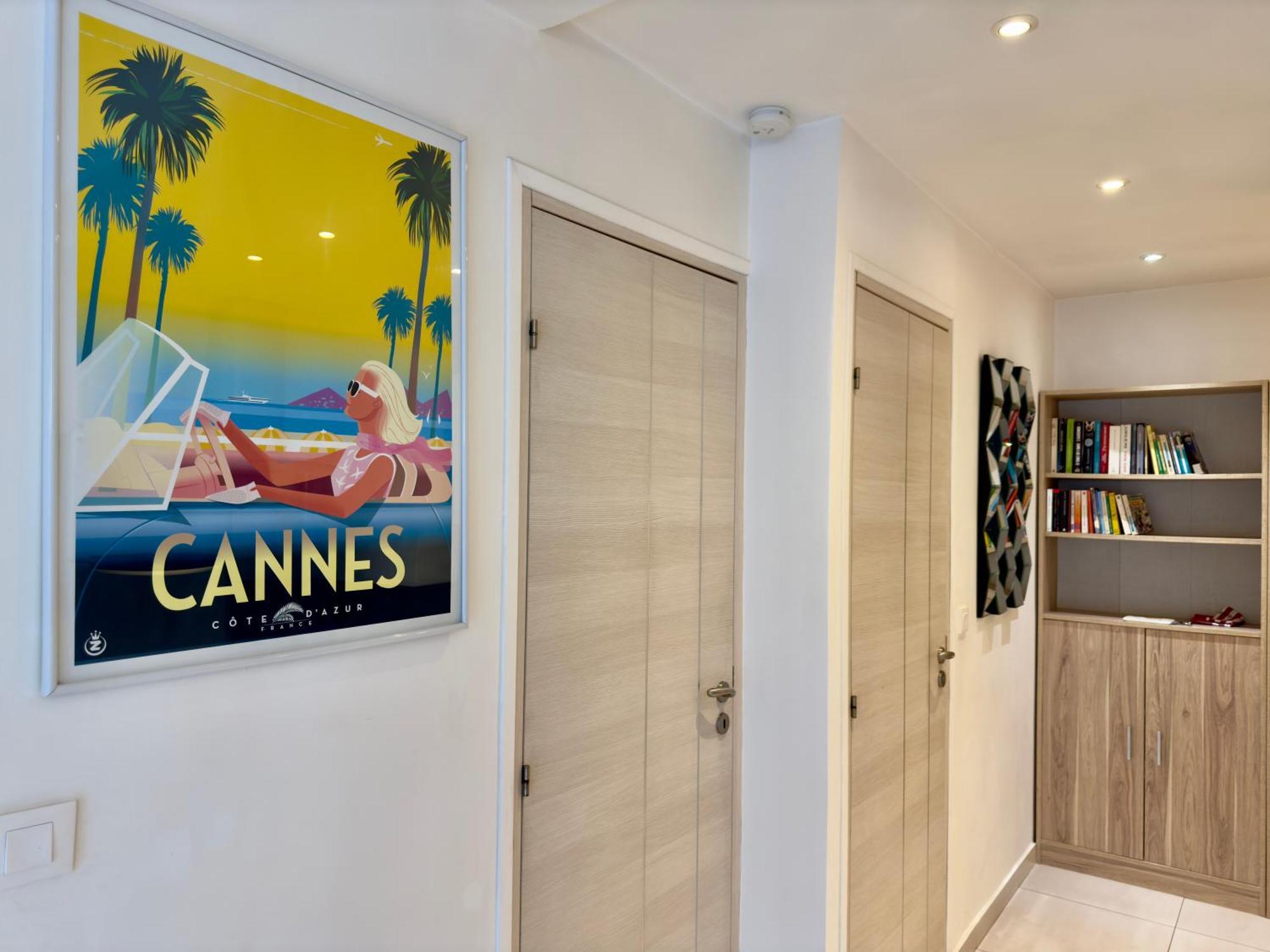 Superbe Appartement Avec Terrasse 1Mn Des Plages De La Croisette Cannes Exterior foto